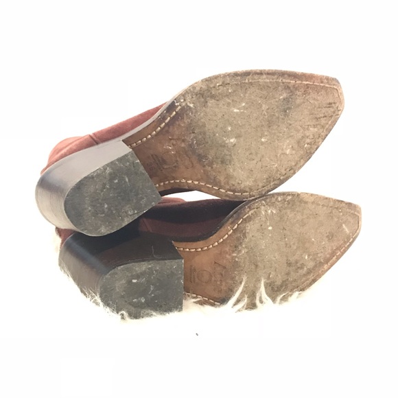 SOLD Acne Studios Donna Leather Western Ankle Boots - Picture 5 of 6